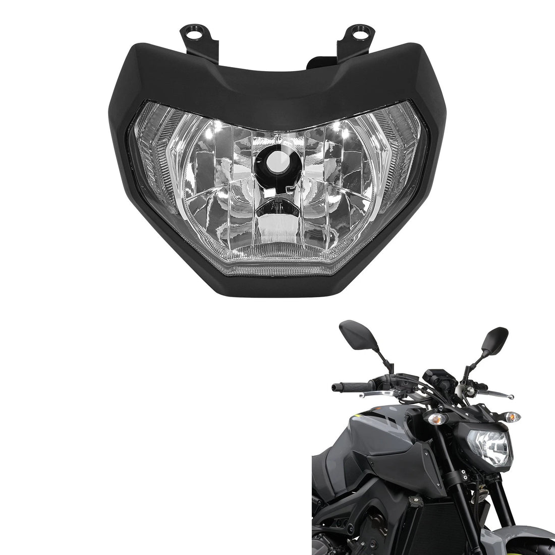Front Headlight Headlamp Fit For Yamaha MT-09 MT09 FZ09 2014 2015 2016