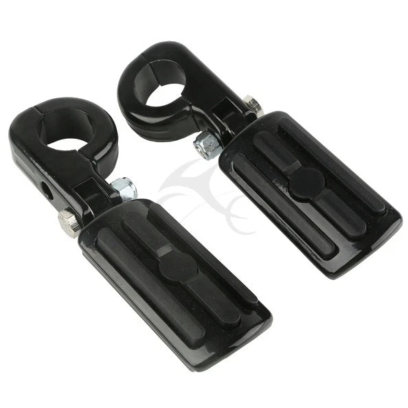 1.25" 1-1/4" 32mm Highway Engine Guard Bar Foot Pegs Fit For Harley Honda Yamaha