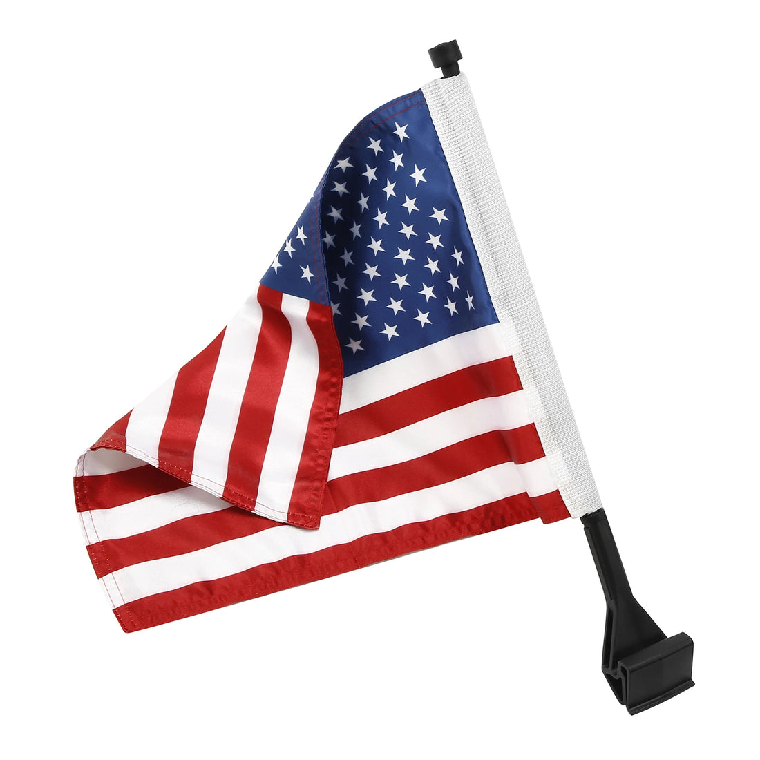 Saddlebag/Trunk Clamp On American Flag Pole Fit For Harley Touring 2014-2024 22