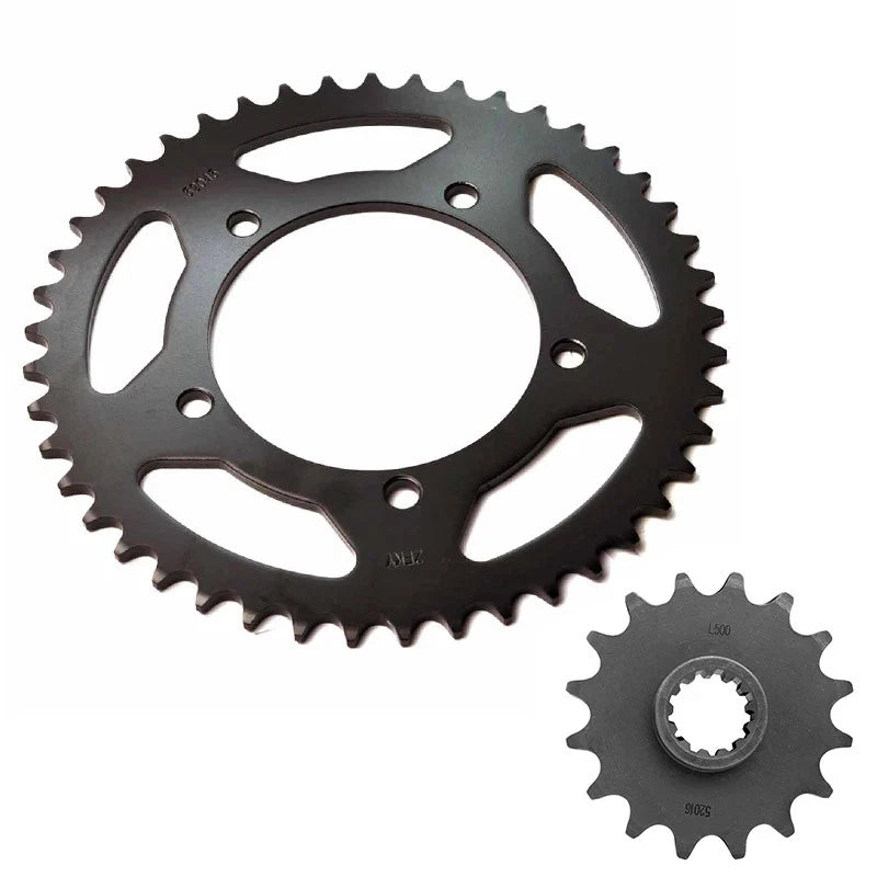 520 53T 16T Motorcycle Front Rear Sprocket For Kove 500