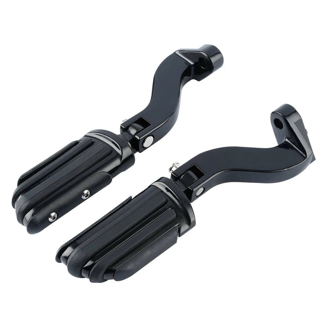 Black Rear Passenger Footpeg Peg Fit For Harley Road King Street Glide 1993-2022