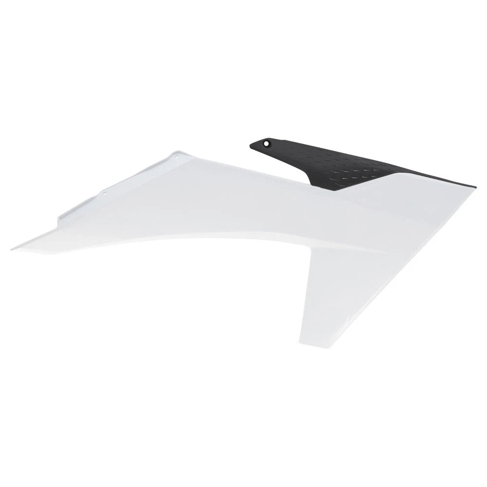 Acerbis Radiator Scoops White/Black For KTM 350 EXC-F Champion Edition 2025