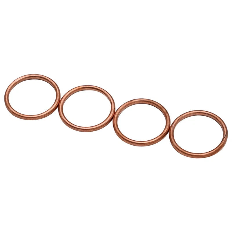 4PCS Exhaust Pipe Gasket For Suzuki Hayabusa 1300 GSX1300R 2022 2024 Katana 1000