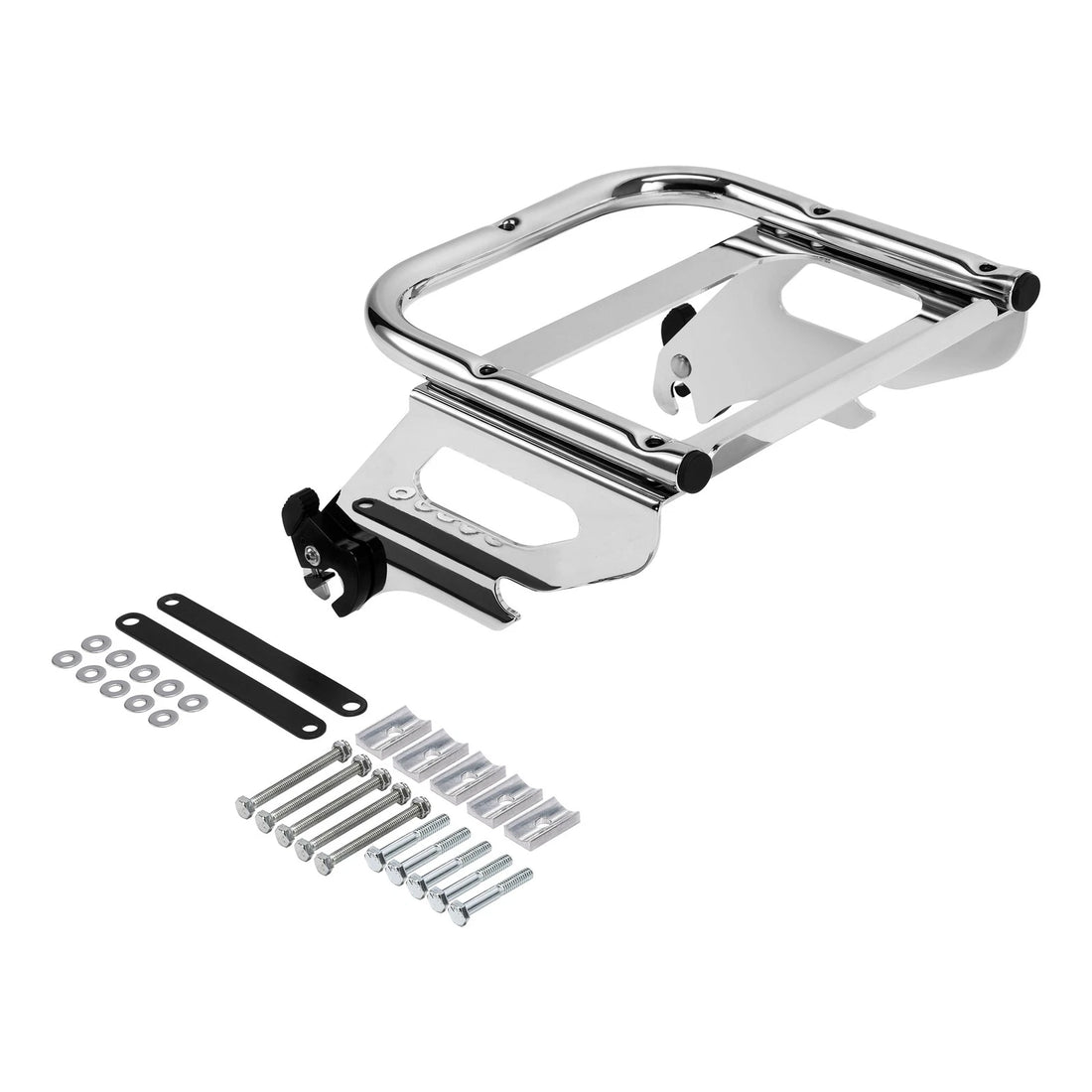 Detachable Solo Mounting Luggage Rack For Harley Touring FL 97-08