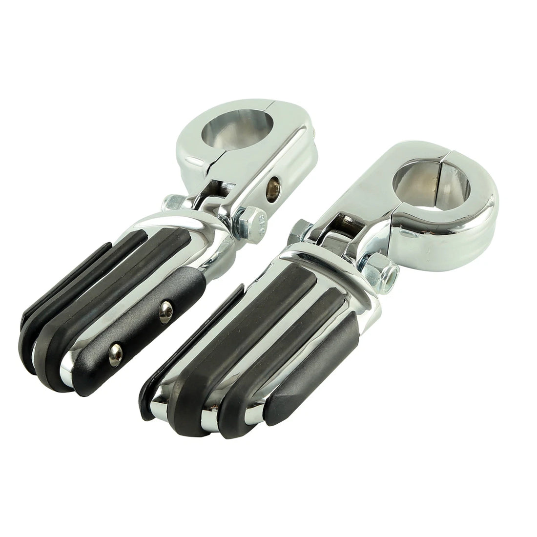 1 1/4" Highway Bar Footpegs Mount Fit For Harley Touring Softail Engine Guards