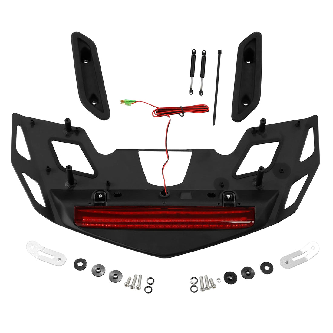 Trunk Luggage Rack LED Red Light Fit For Honda Goldwing Tour GL1800 21-25