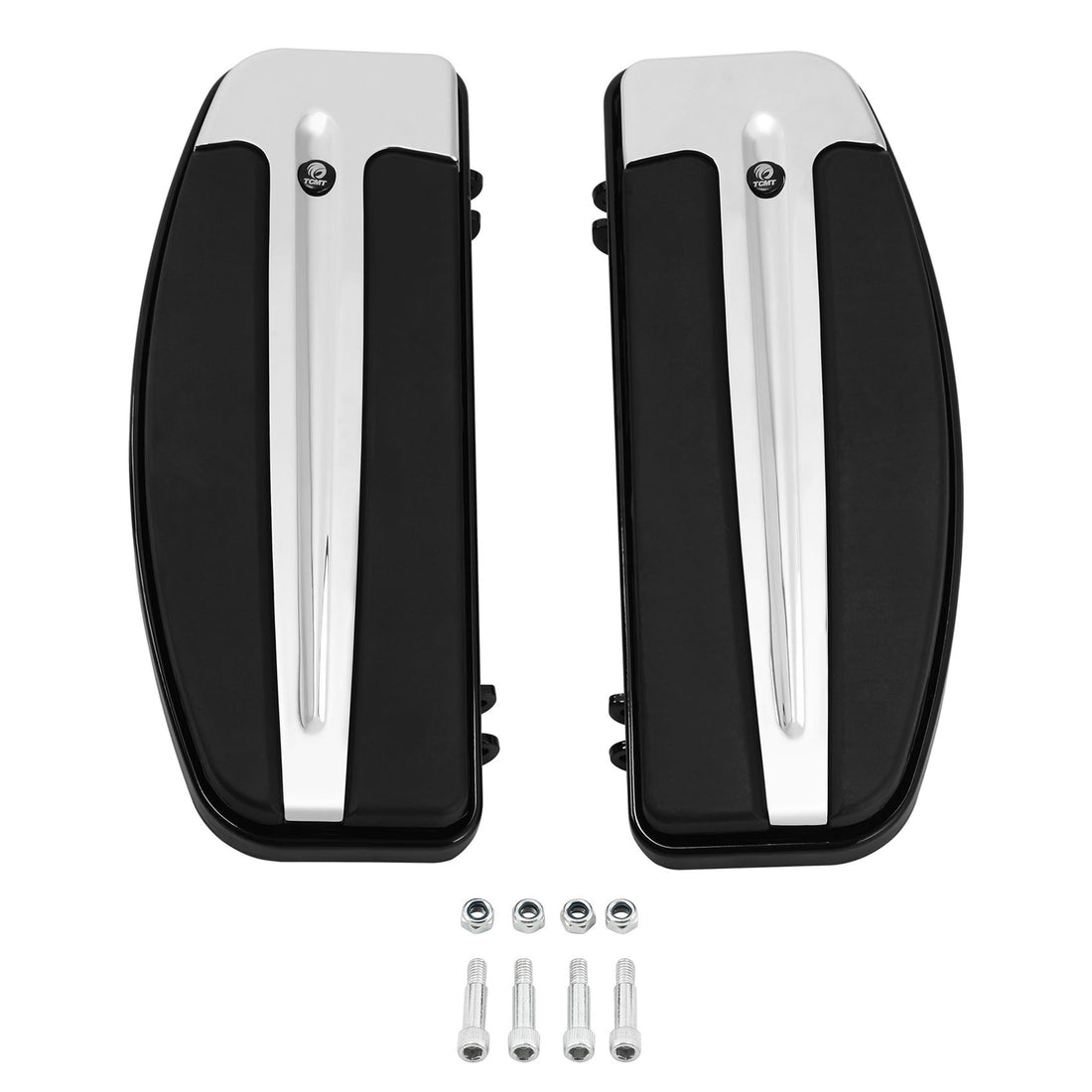 Driver Floorboards Footboard Kit Fit For Harley Softail FL 1986-2017 Fld 2012-16