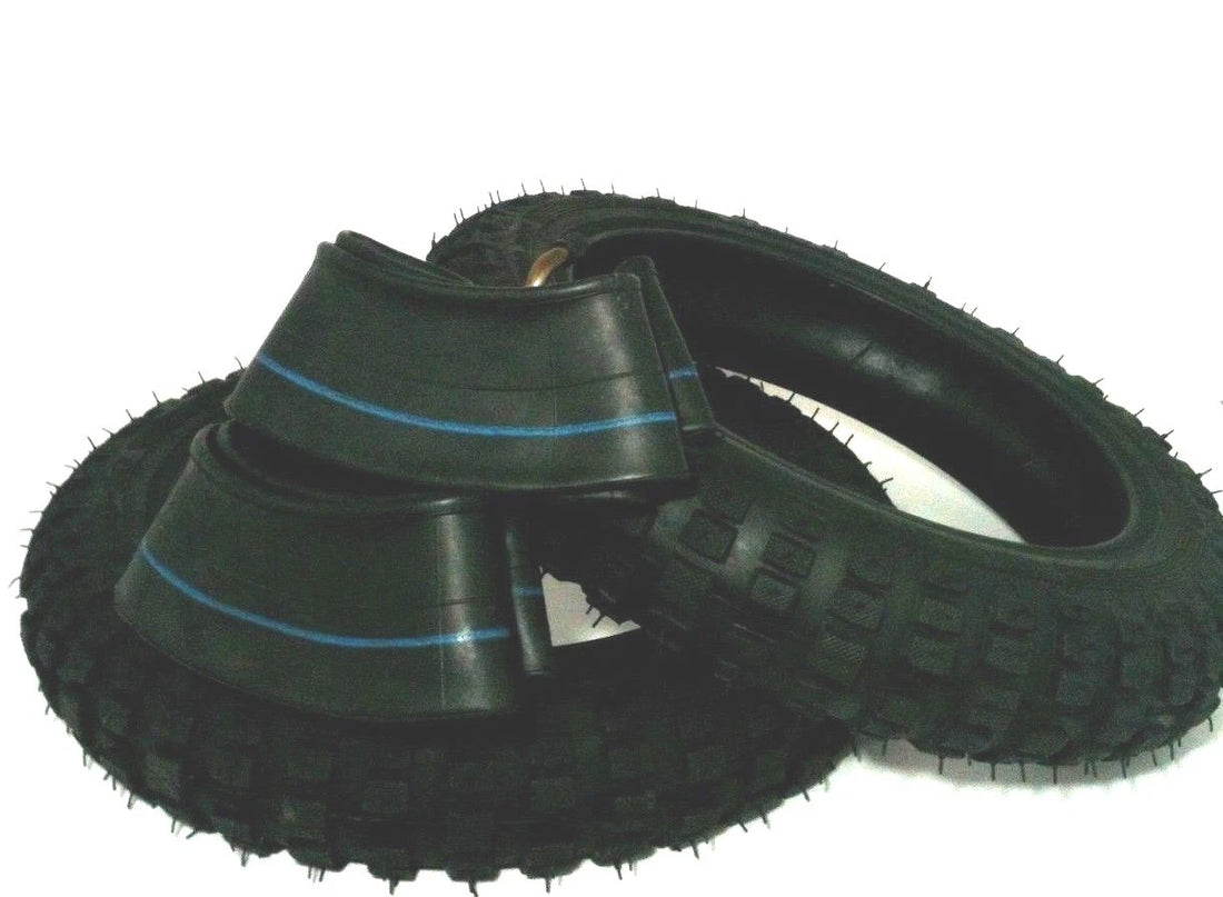 2) HD Tires 2) Tubes 2.50-10 2.50X10 Curved For Yamaha PW50 PW-50 PW 10" 50 50CC