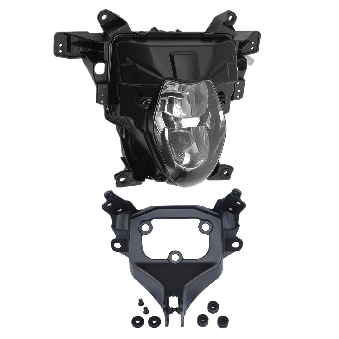 LED Front Headlight Assembly &Fairing Stay Bracket Fit For Suzuki GSXR1000 17-25