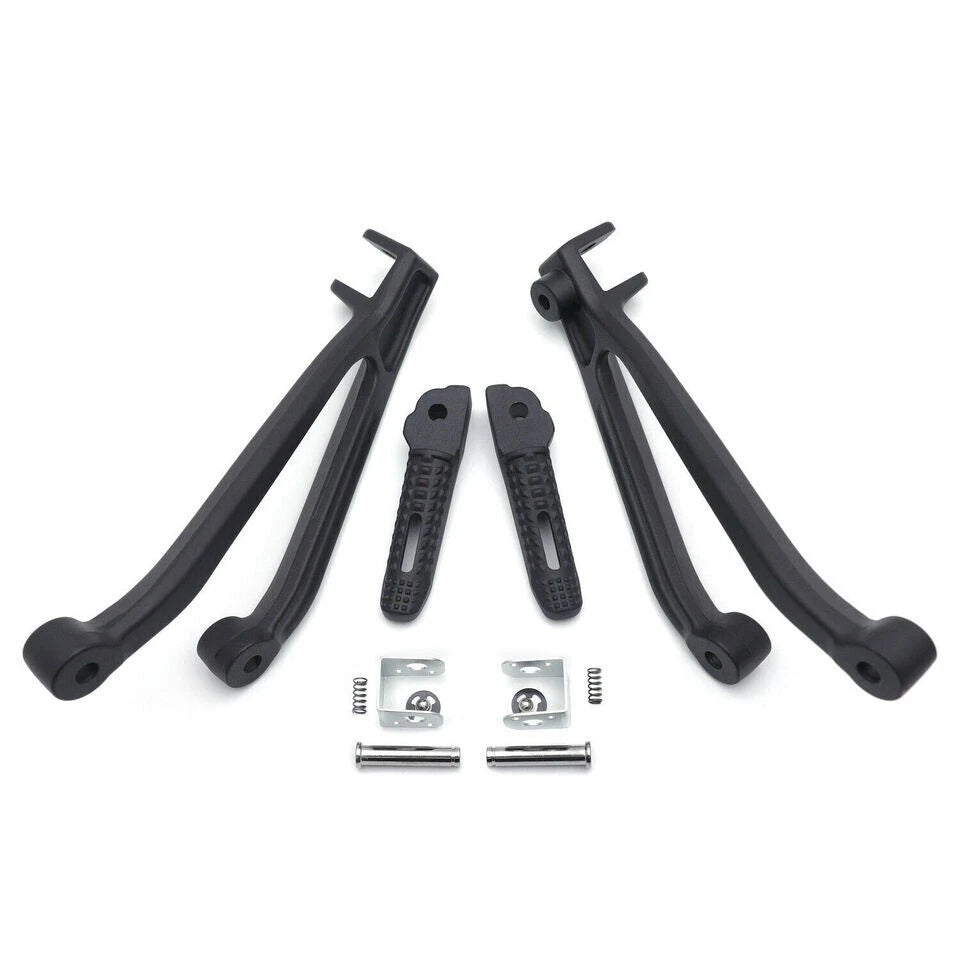 Rear Passenger Foot Pegs Bracket Black Fit for BMW S1000R S1000RR 2009 2010-2018