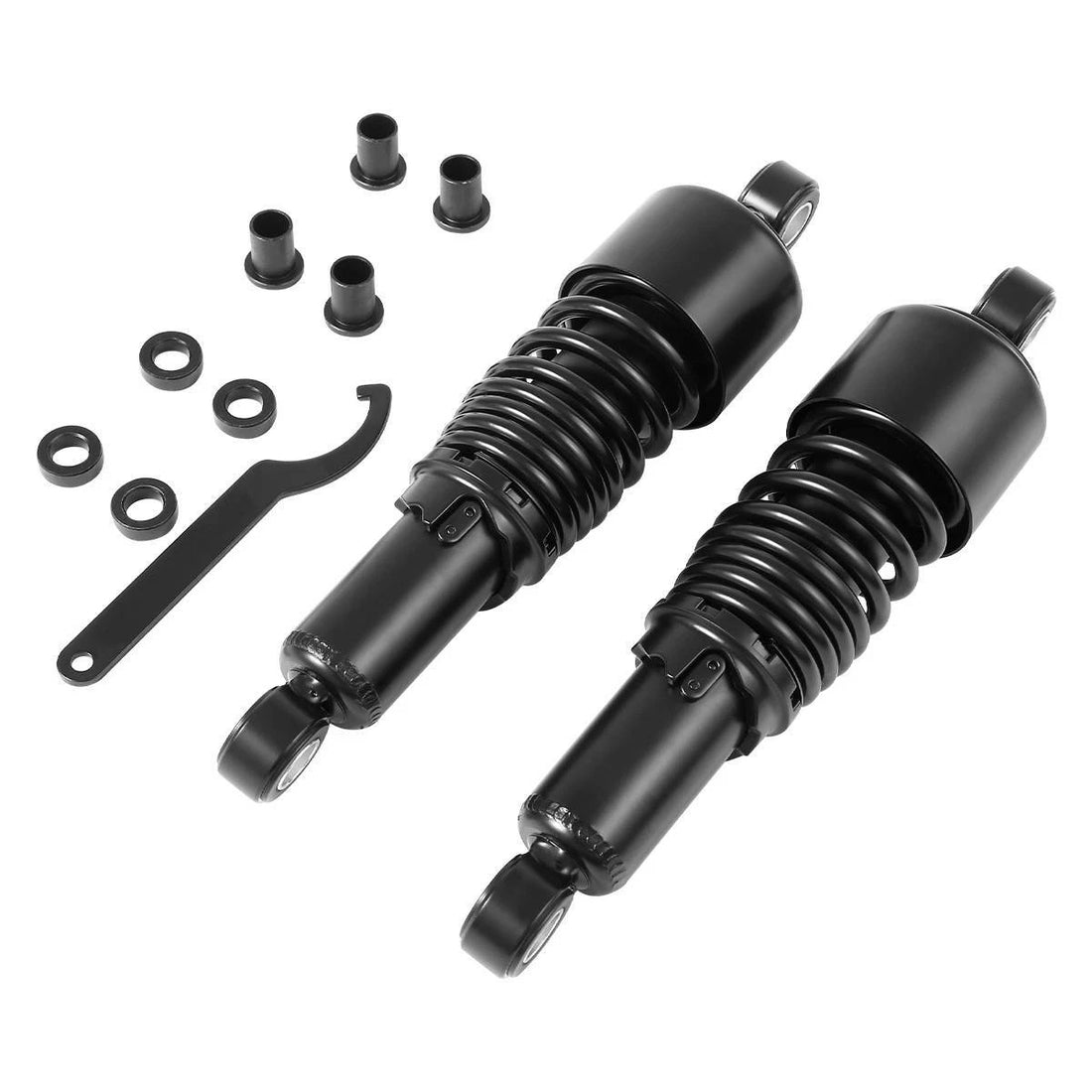 10.5" 267mm Black Rear Shocks Fit For Harley Sportster 883 1200 Superlow XL883L