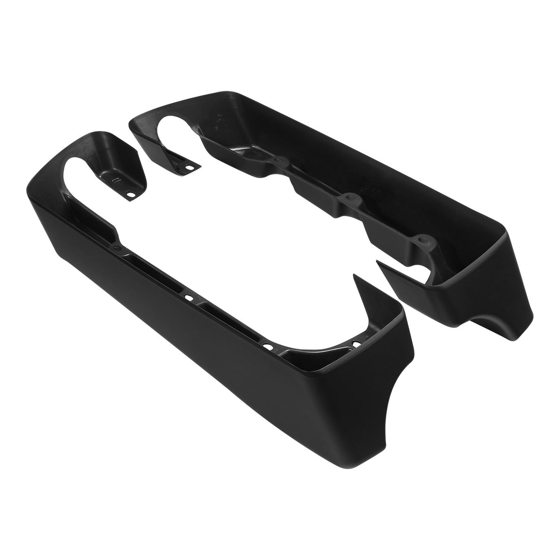4" Matte Black Saddlebags Extensions Fit For Harley Touring Street Glide 2014-24