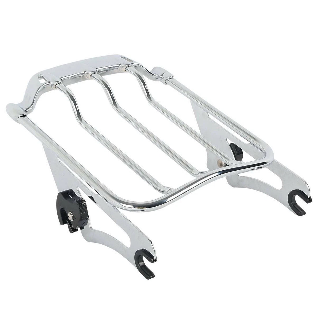 Chrome Two Up Luggage Rack Fit For Harley Touring Electra Street Glide 2009-2025