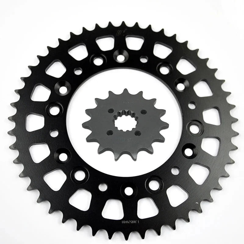 520 15T/48T Front Rear Sprocket For Honda XR650L 18-20 XR650L 93-17 XR650L 93-20