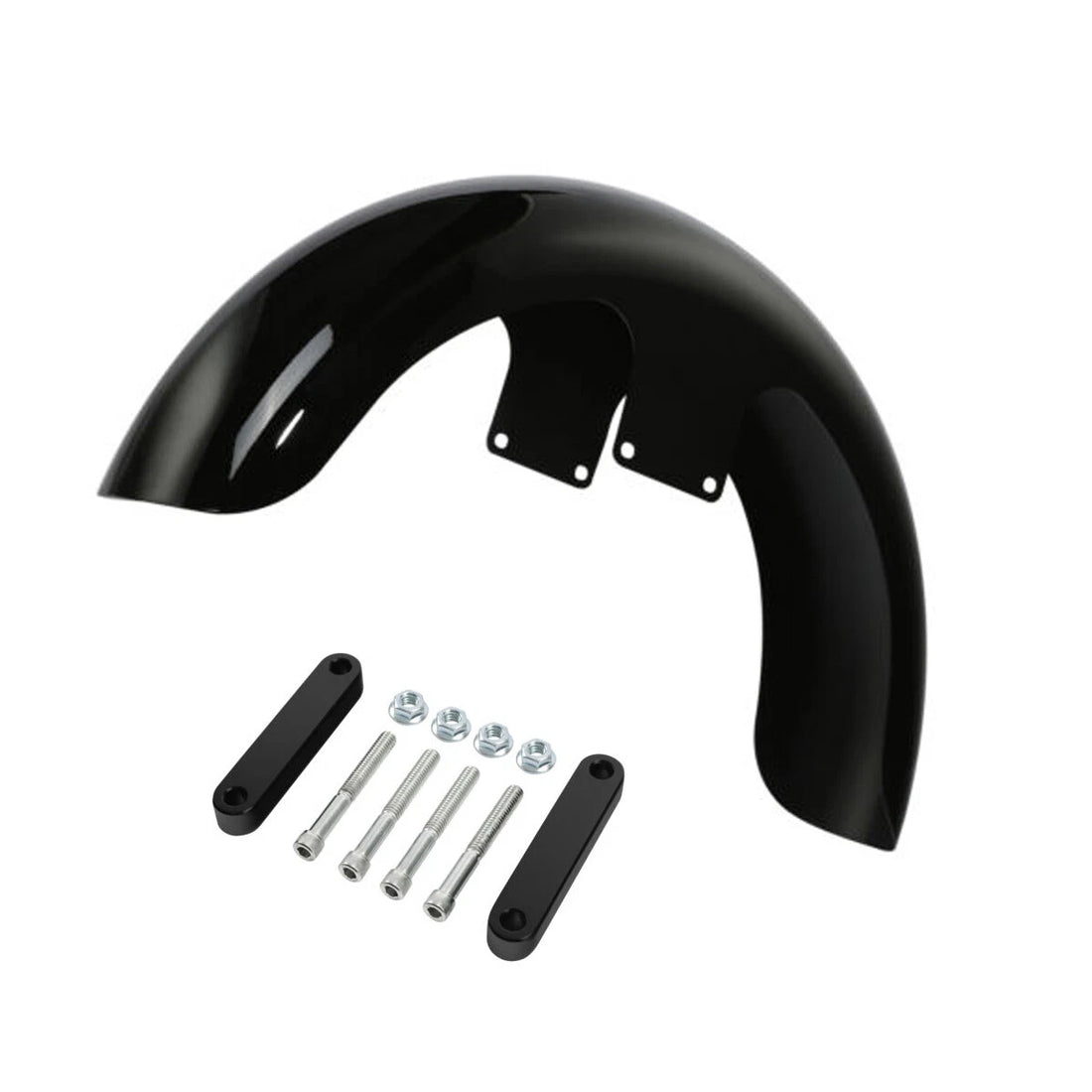 23" Wheel Front Fender Spacer Mount Kit Fit For Harley Touring Baggers 2014-2023