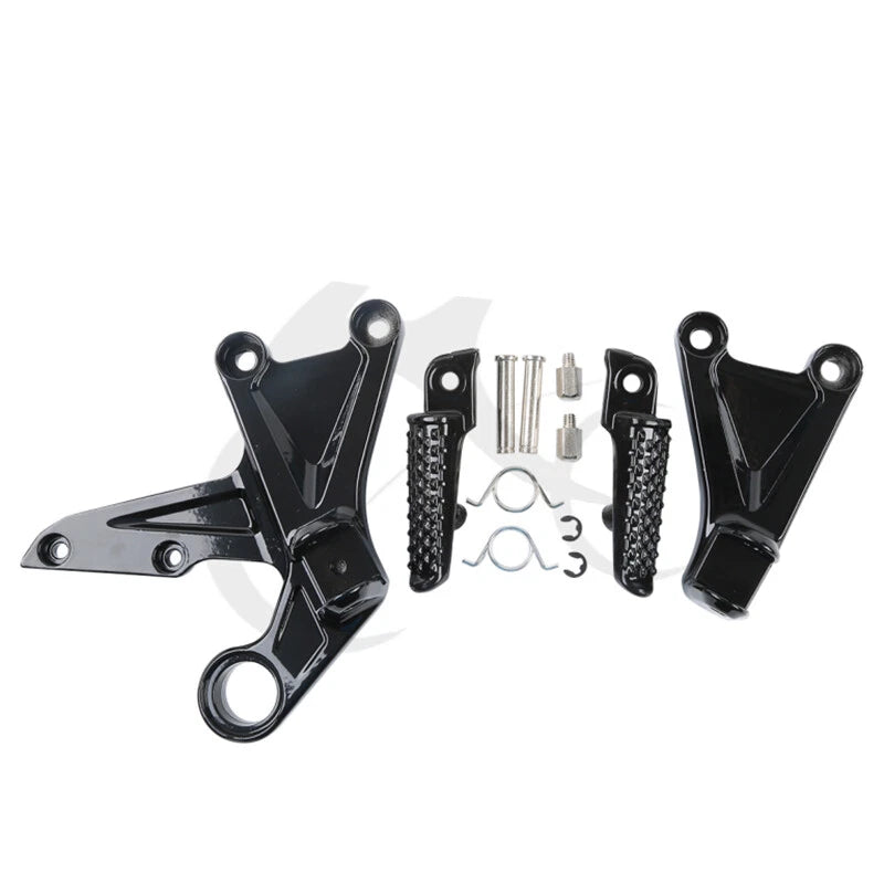 Front Driver Rider Footrests Footpegs Bracket Fit For Honda CBR1000RR 2017-2025