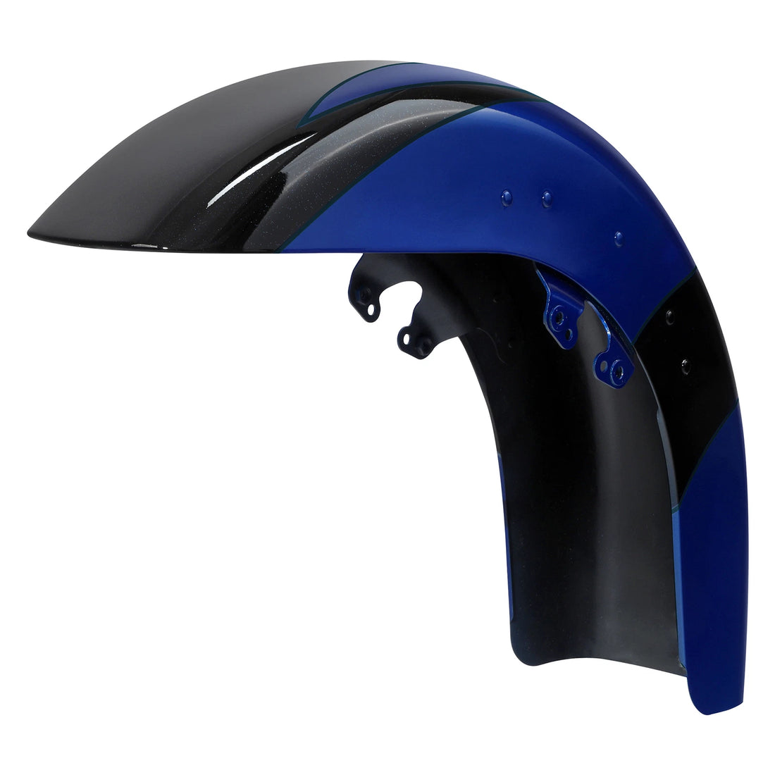 Front Fender Fit For Harley Road Street Glide 2014-2024 Candy Cobalt/Indigo Ink