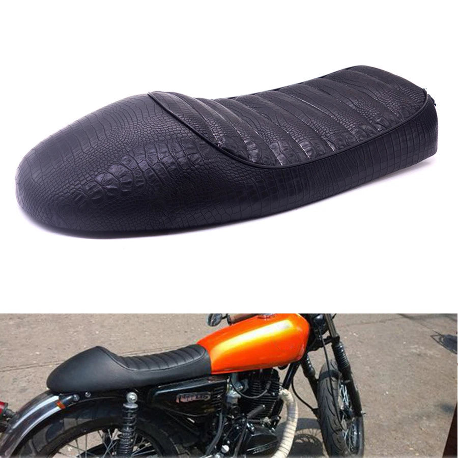 Black Hump Custom Cafe Racer Seat Vintage Saddle For Honda CB100 CB500T CL36 GN