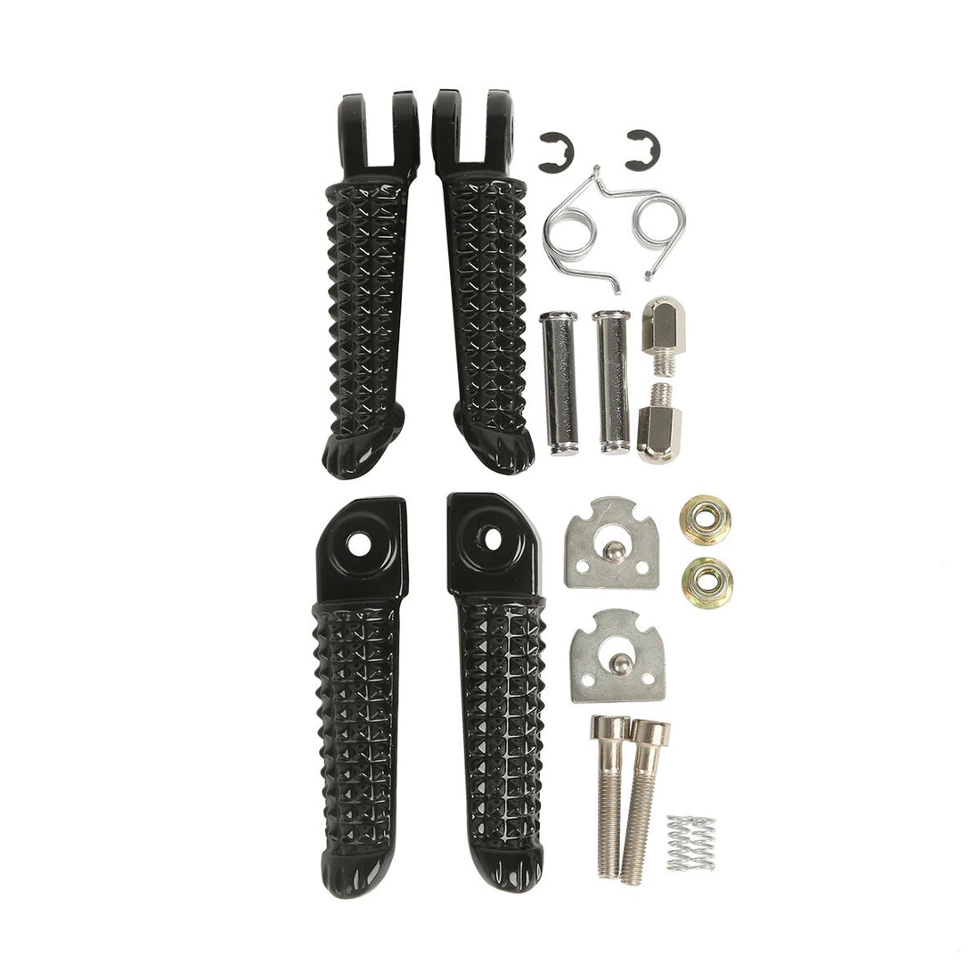Driver Passenger Foot Pegs Fit For Yamaha Yzf R1 1998-2025 Yzf R6 2003-2020 2019