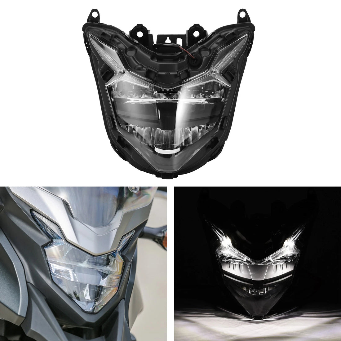 LED Front Headlight Assembly Fit For Honda CB500X CB500XA 2016-2021