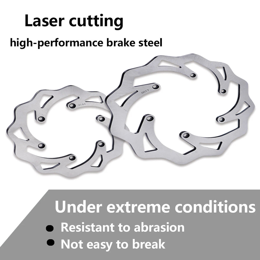 Front Rear Brake Disc Rotors For 125 EXC 90-15 EXC SIX DAYS 04-15