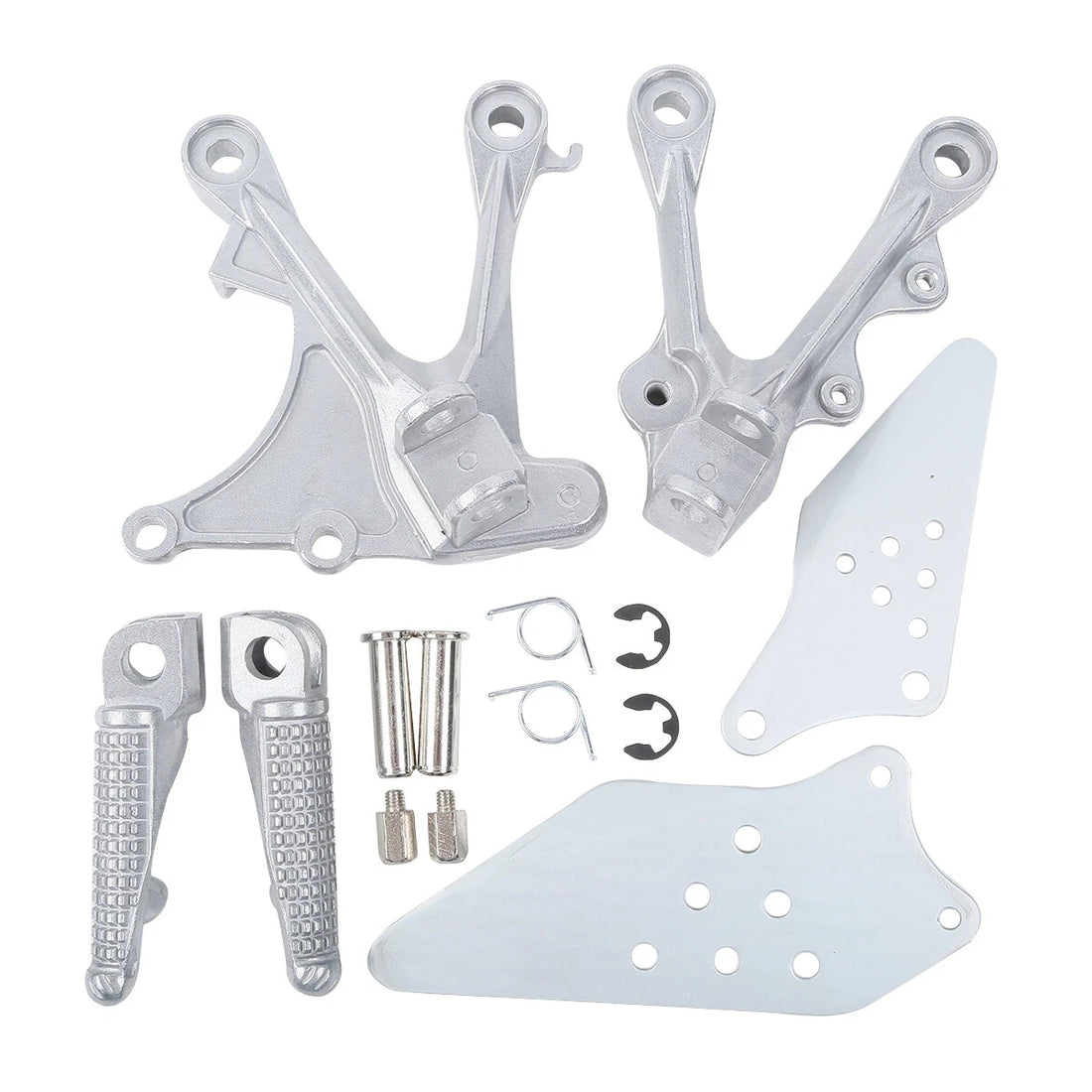 Front Footrest Foot Pegs Bracket Fit For Kawasaki Ninja ZX6R 05-08