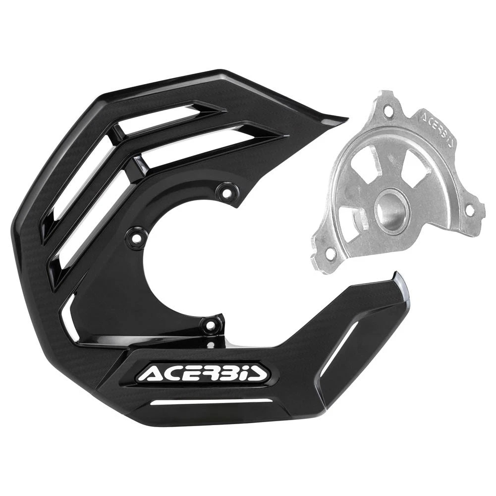 Acerbis X-Future Front Disc Cover with Mounting Kit Black 1987660058-d73cfb