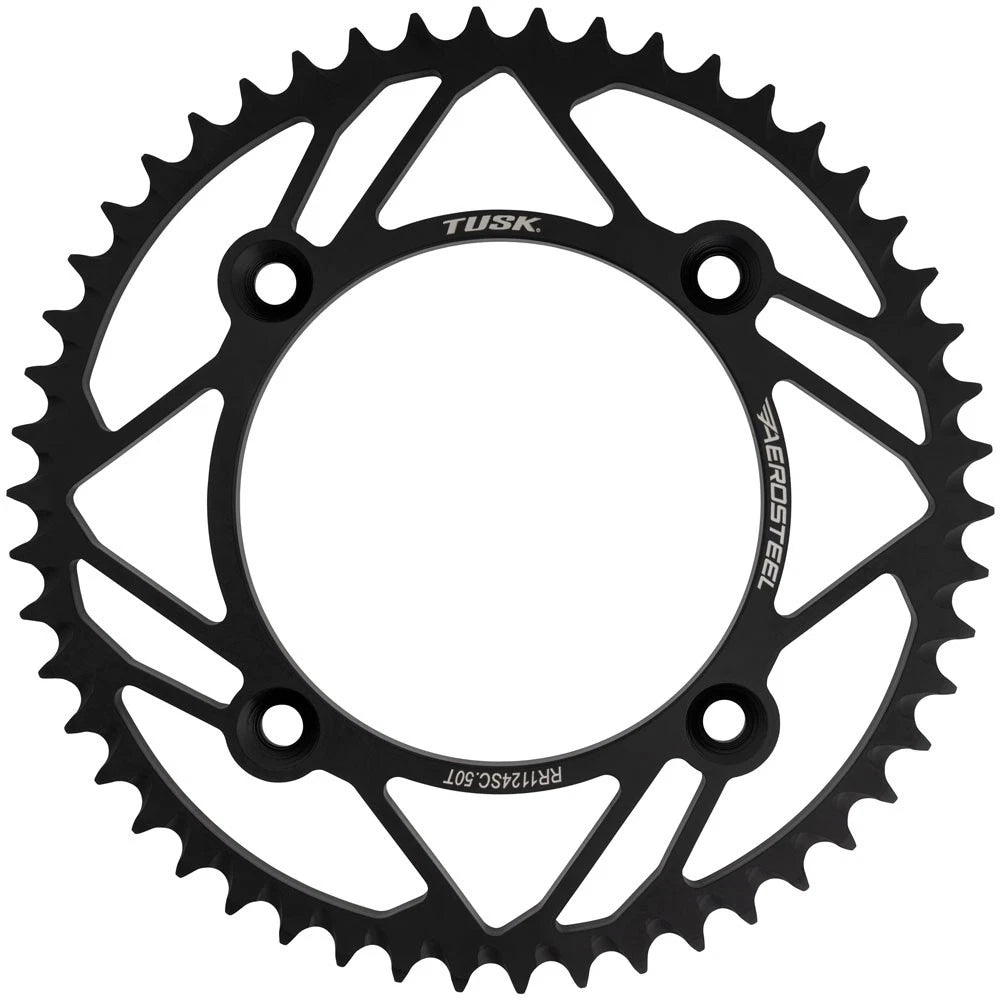 Tusk AeroSteel Rear Sprocket 50 Tooth For Husqvarna TC 85 19/16 2018-2026