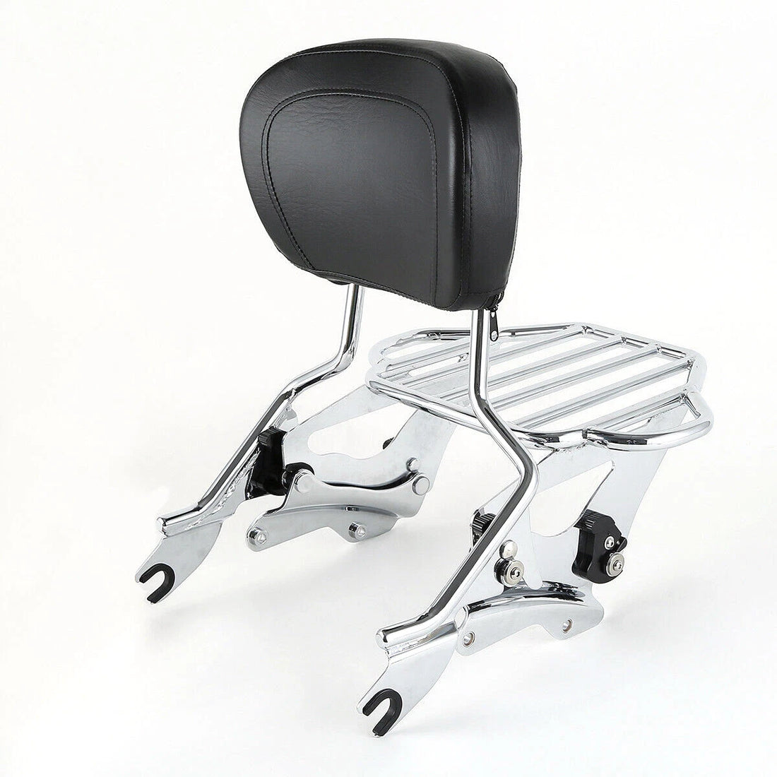 Sissy Bar Backrest Luggage Rack Docking Kit Fit For Harley Road Glide 2014-2024