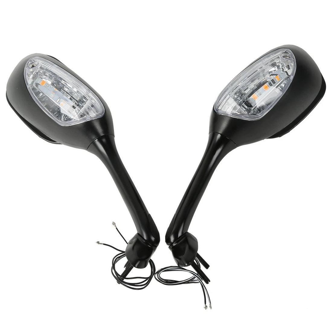 Rear View Mirrors W/ Turn Signal Fit For Suzuki GSXR600 750 06-25 GSXR1000 05-16