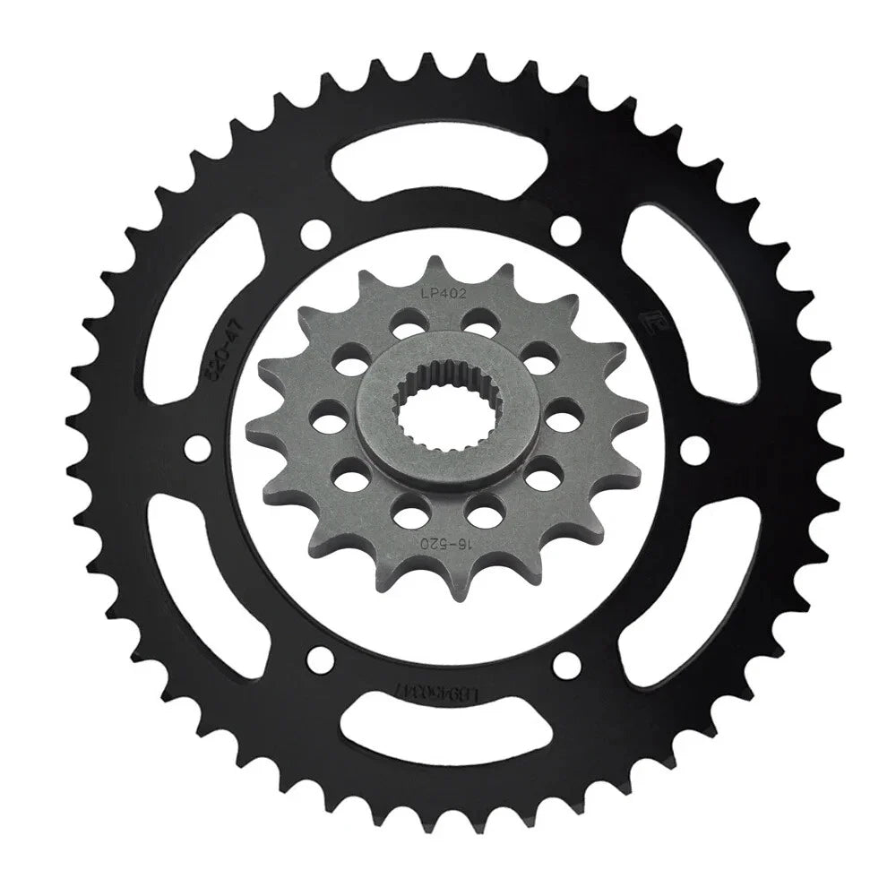 16T 47T 520 Front Rear Sprocket Kit For BMW 650Xchallenge 650Xcountry 07-08