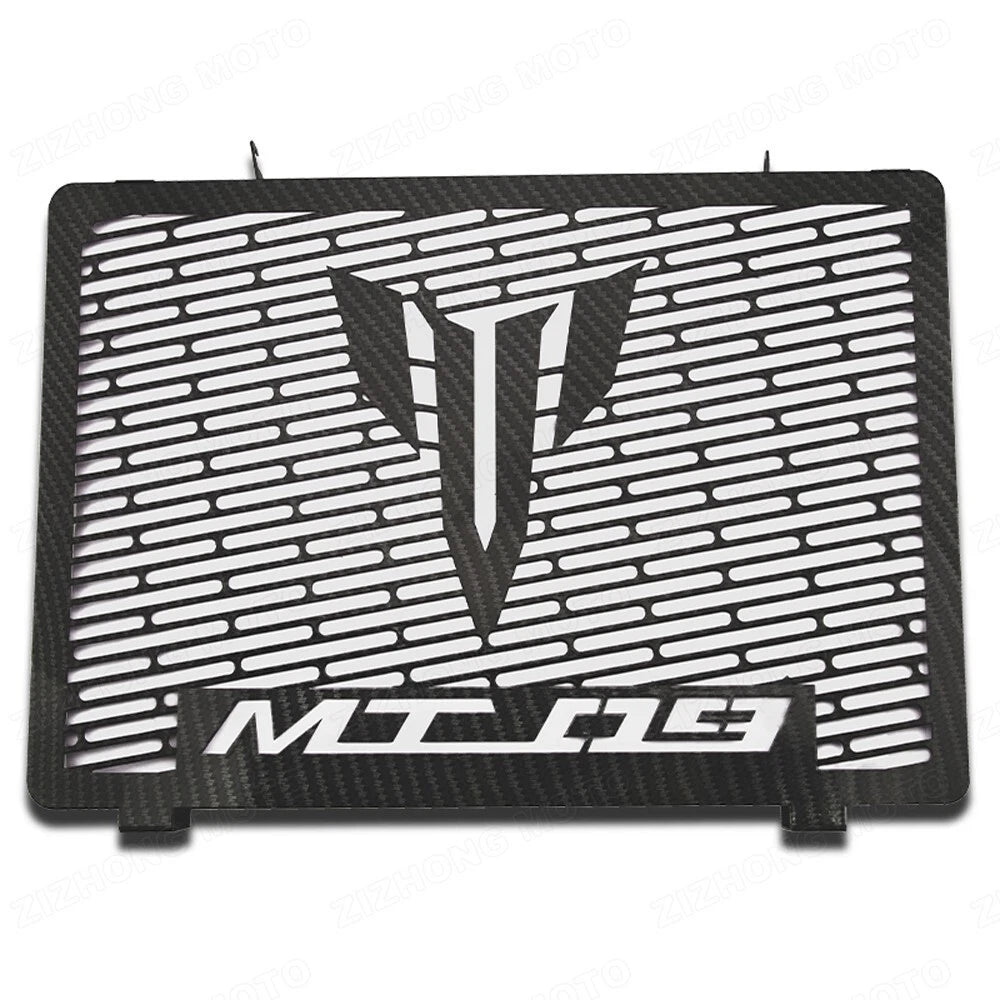 Fit Yamaha FZ09 MT-09 2013-2018 17 Motorcycle Carbon Radiator Grille Guard Cover