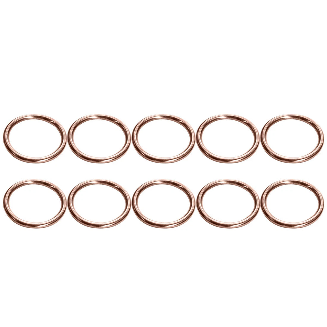 10PCS Exhaust Pipe Gasket For Honda VFR750R VFR800 03-15 VFR800Fi 98-01 GL1500