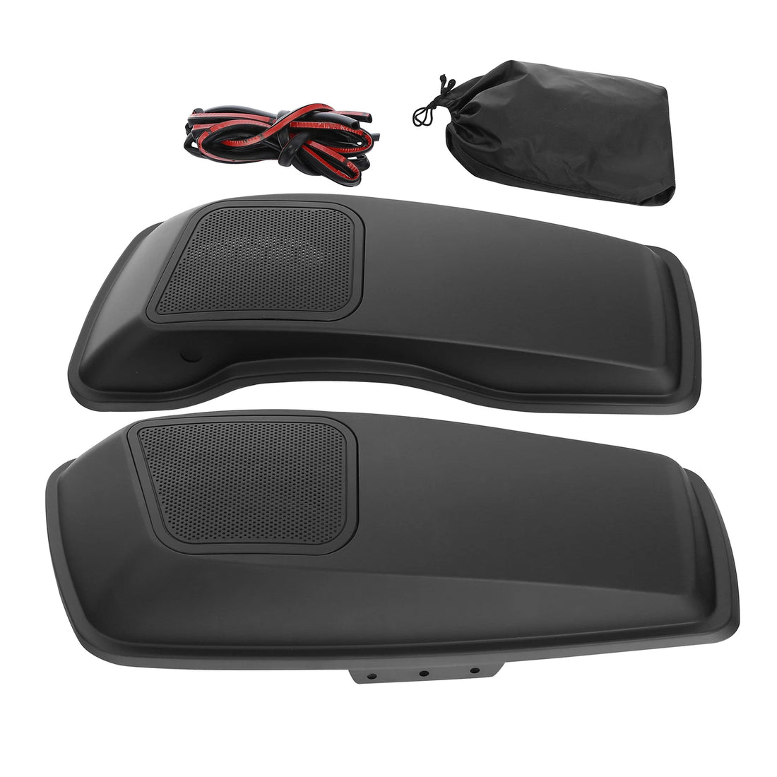 Matte Saddlebag Lid 6x9" Speakers Grill Fit For Harley Road Glide King 2014-2023