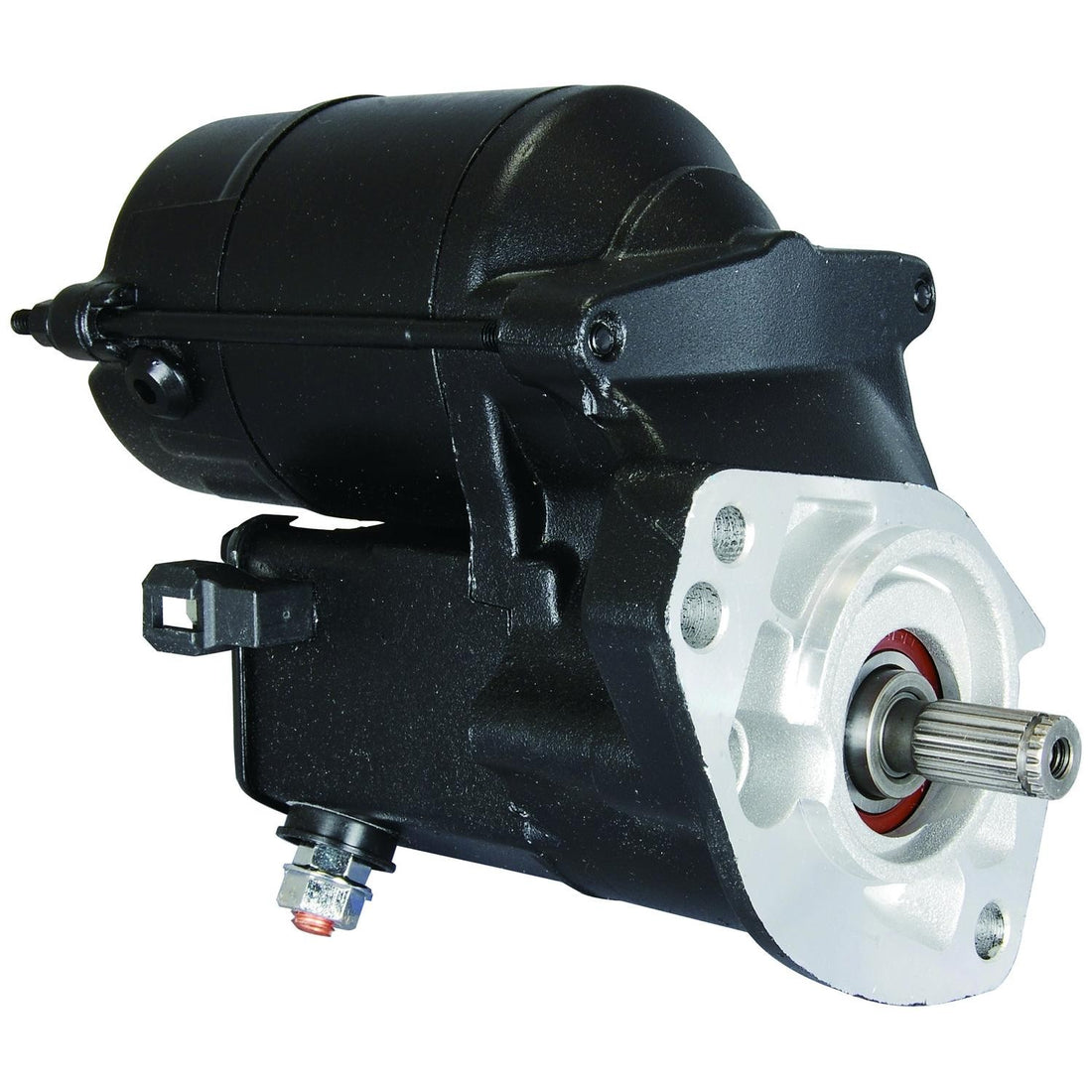 New Black Starter Fits Harley Davidson Fxlr Fxr Fxstc Flstc 1991-93 128000-5750