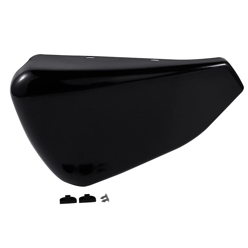 Black Left Battery Cover Set Fit For Harley Sportster XL 883 1200 2014-2022 2019
