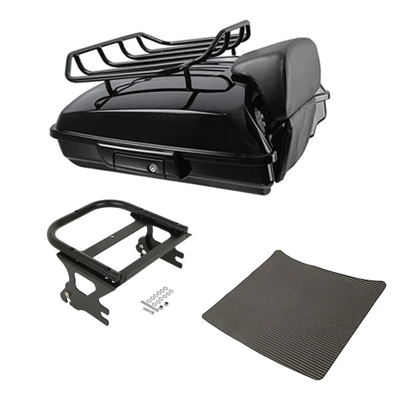 Razor Trunk Backrest Rack Mount Fit For Harley Electra Road Glide 1997-2008