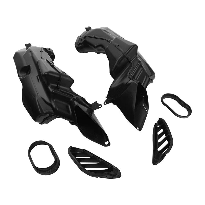 Left & Right Ram Air Intake Tube Duct Fit for Suzuki GSXR600 GSX-R 750 2008-2010