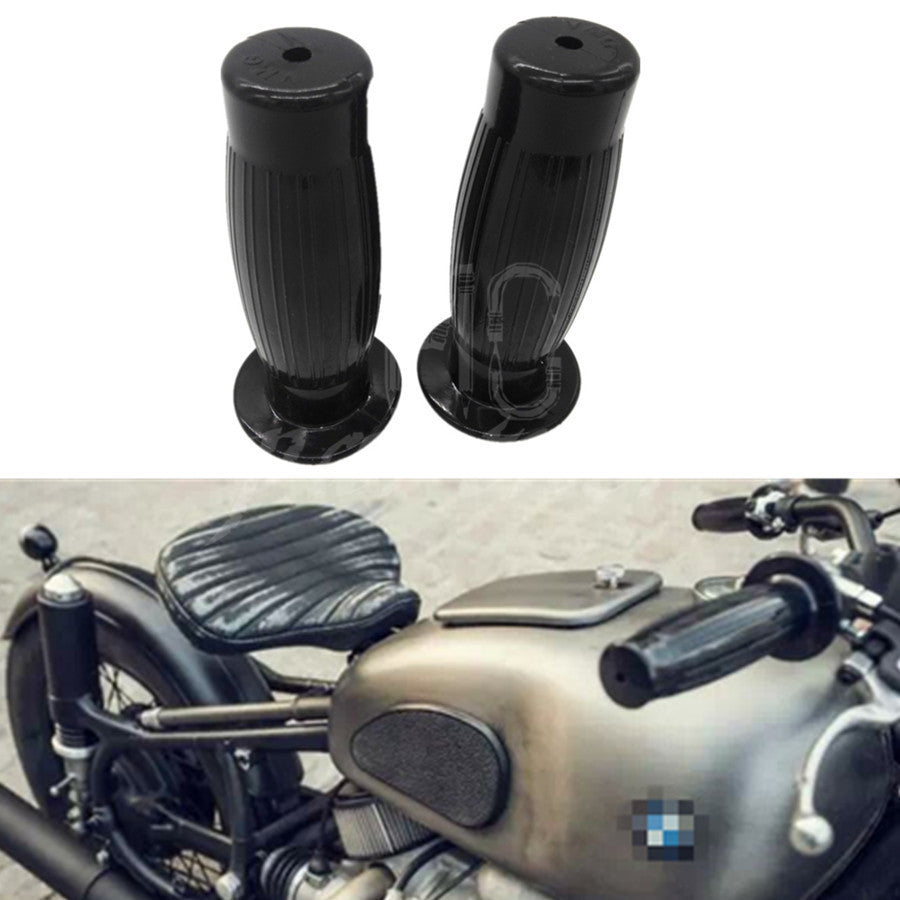7/8" Rubber Motorcycle Bike Hand Grip Handle Bar For Honda Harley Suzuki Yamaha