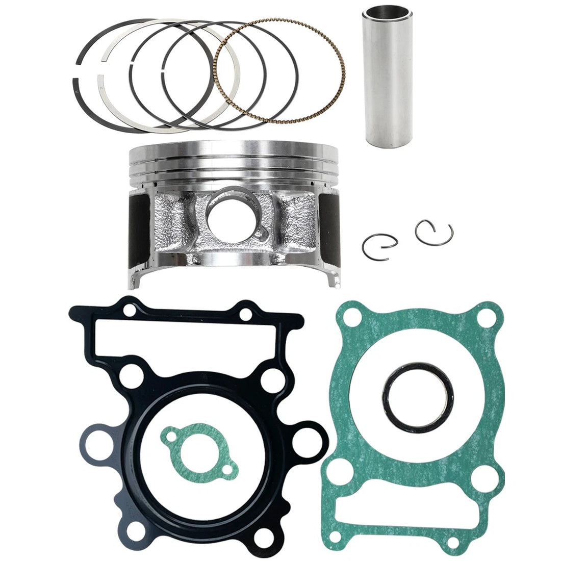 For Yamaha TTR250 Rebuild Parts 73.25mm Piston Ring Kit & Top End Gasket Set