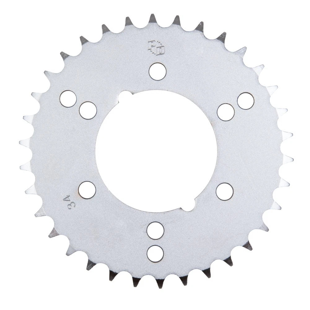 Primary Drive Rear Steel Sprocket 34 Tooth Silver For Polaris 350L & Xpress 2X4