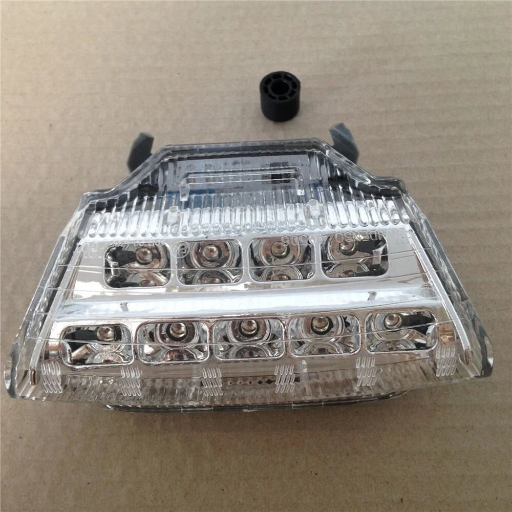 LED Tail Light Clear Integrated Turn Signal For Kawasaki Ninja ZX10R 2011-2014