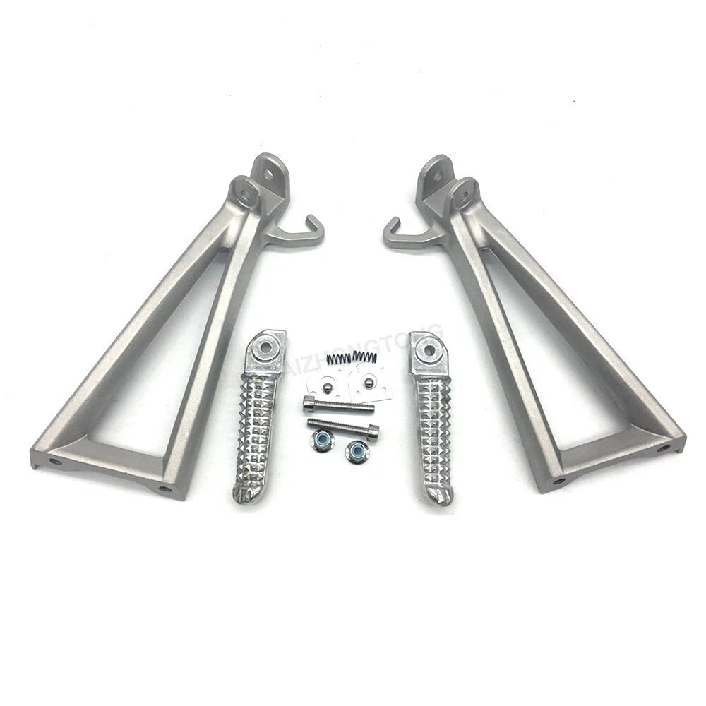 Fit For 2006 2014 2015-2016 Yamaha YZF R6 Silver Rear Passenger Foot Peg Bracket