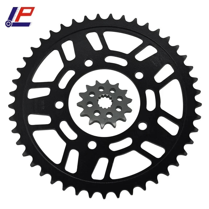 525 CNC 14T 45T Front Rear Sprocket For SUZUKI GSX-R400 J,RK RAK GK73A 1988 1989