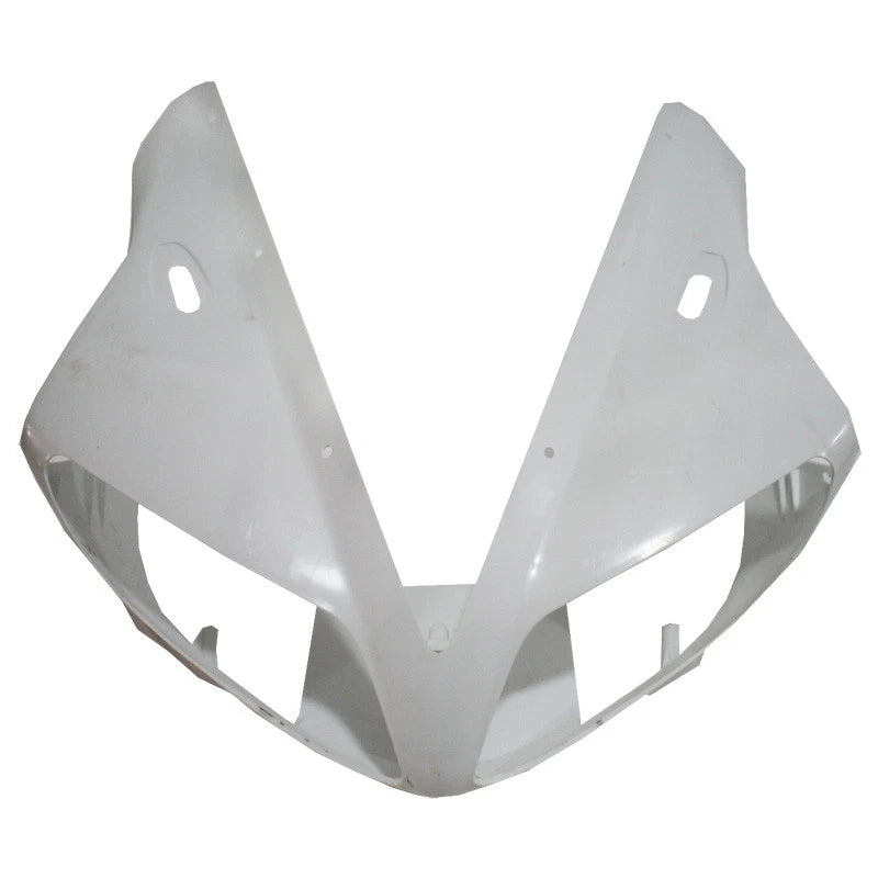 Unpainted Upper Front Fairing Cowl Nose Fit For Yamaha YZF R1 2002-2003