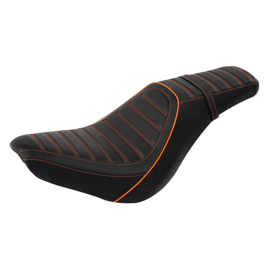 Two Up Driver Passenger Seat Fit For Harley Softail Heritage Classic Flhcs 18-26