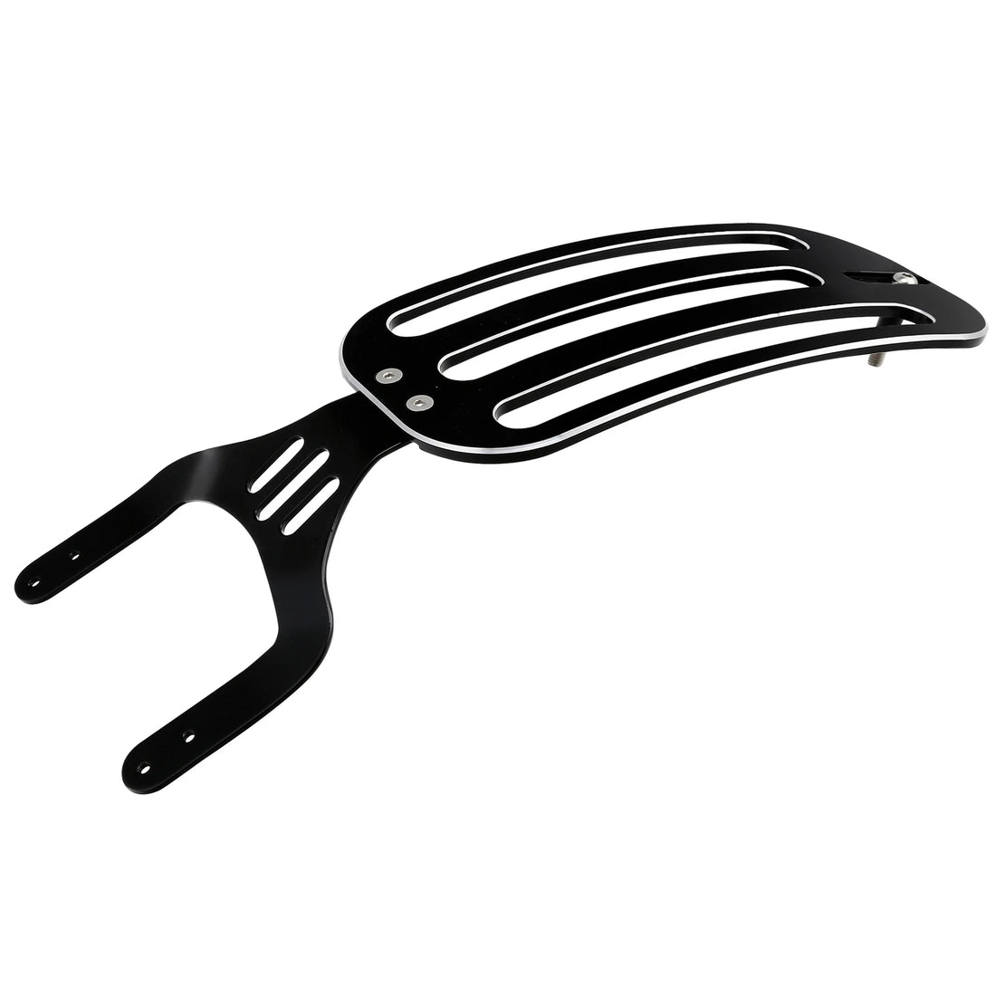 Black Solo Fender Luggage Rack Fit For Indian Chieftain Dark Horse 2016-2025 17
