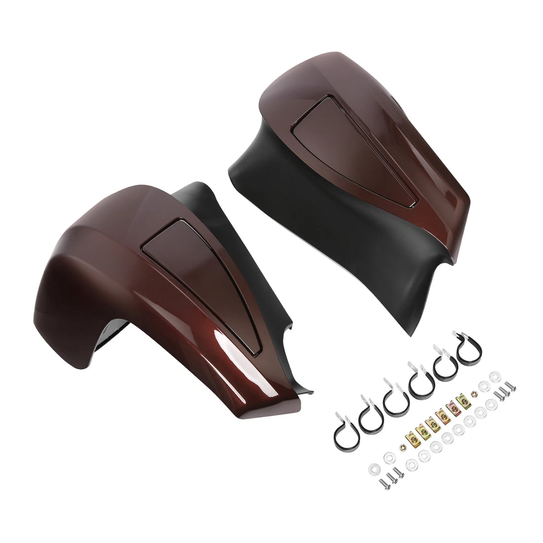 Lower Vented Fairings Fit For Indian Springfield Dark Horse 16-2025 Dark Walnut
