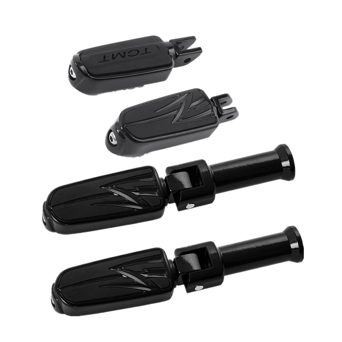 Driver Passenger Footpegs Mount Bracket Fit For Harley Softail Low Rider 18-25