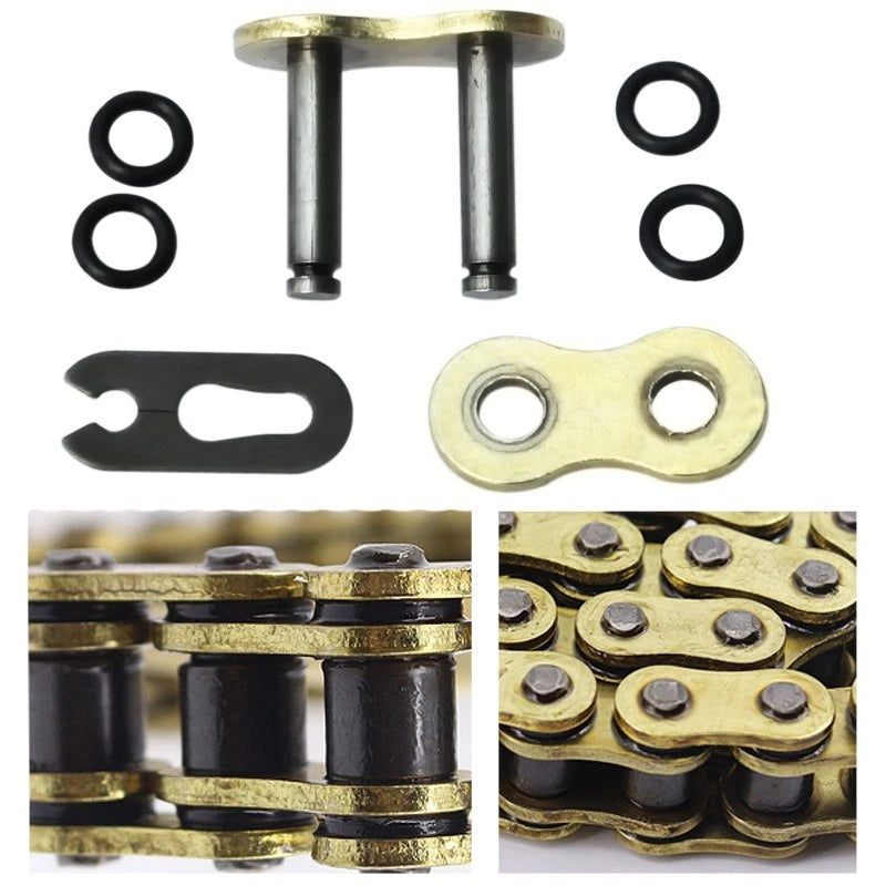 4 pcs lot 520H 520 Chain Connecting Master Link W O-Ring Seal for Honda Suzuki